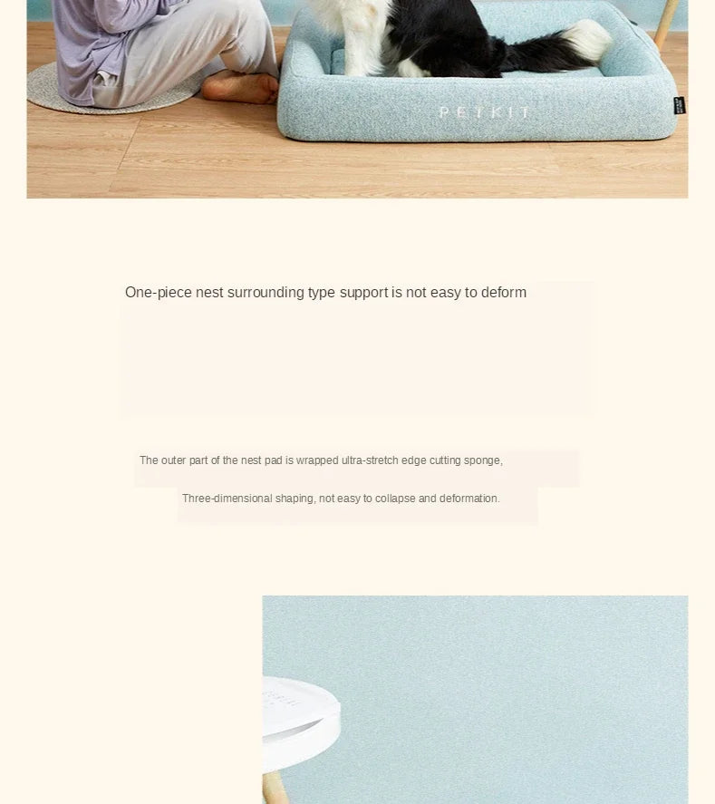 Deep Sleep Mattress Cooling Dog Beds Cat Beds Memory Foam A/B Double-sided Inner Pad All Seasons Breathable Mattress