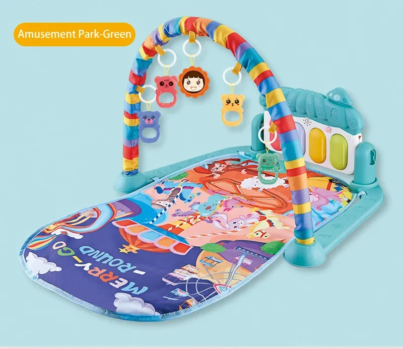 New Selling Baby Toys Music Pedal Piano 0-1 Year Old Newborn Piano Game Pad Christmas Gift Mother and Child Supplies