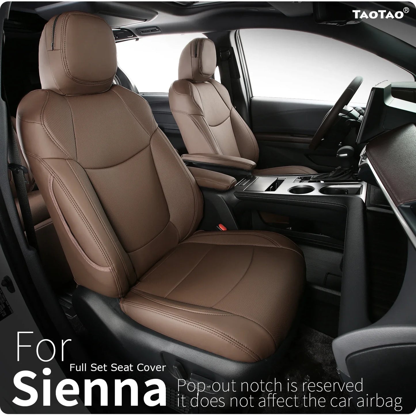 Suitable for Toyota Sienna 2021 2022 2023 2024 car seat covers skin full set truck cover Platinum LE XLE XSE Woodland 7/8 seat