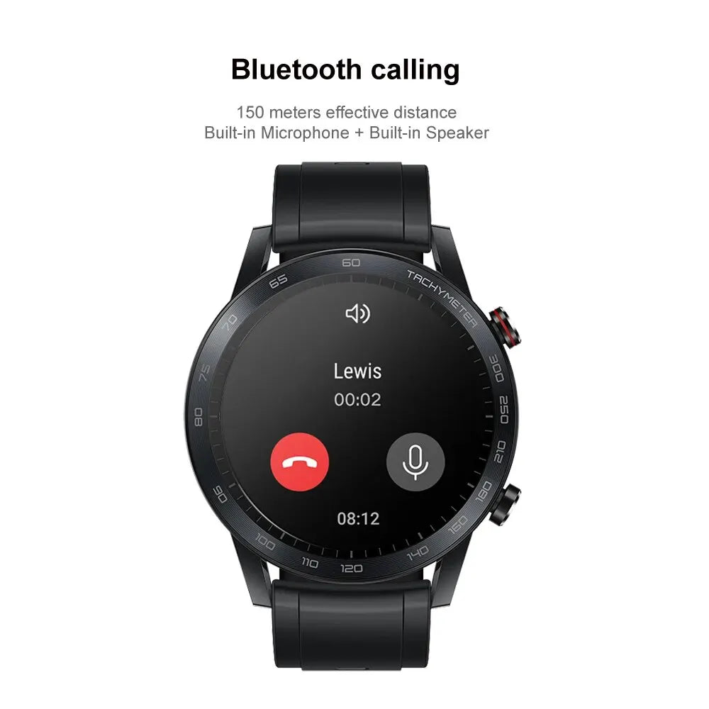 HONOR MagicWatch 2 46mm Smart Watch Global Version Bluetooth Calling Smartwatch 14 Days Battery Life Phone Call Heart Rate GPS