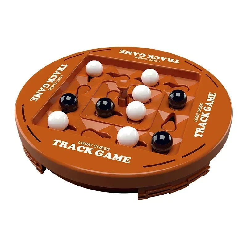 New Track Logic Chess Pair Battle Black and White Go Children's Thinking Training Brainstorming Board Game Party Toy Gifts