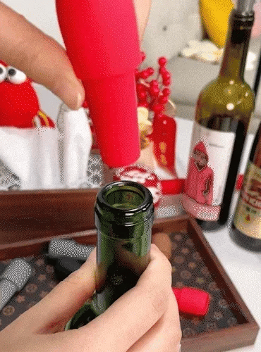 Silicone Wine Stoppers Beverage Bottle Sealer Reusable Sparkling Wine Bottle Stopper Keeping Wine Champagne Fresh Kitchen Tools