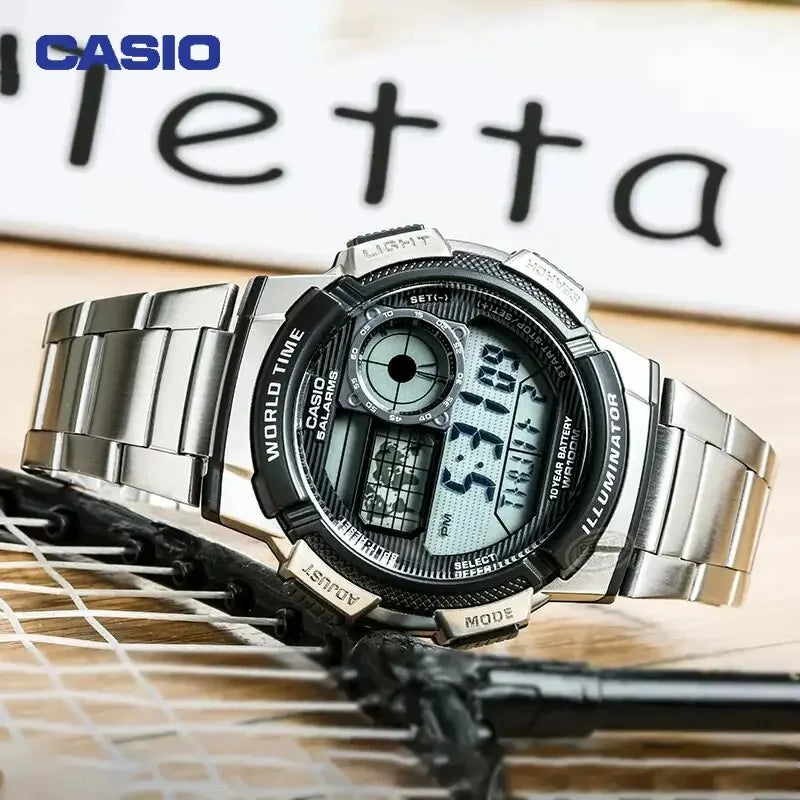 Casio AE 1000W 1500W 1100WSports Watch Multifunctional Guide Date Stop NairoMarket