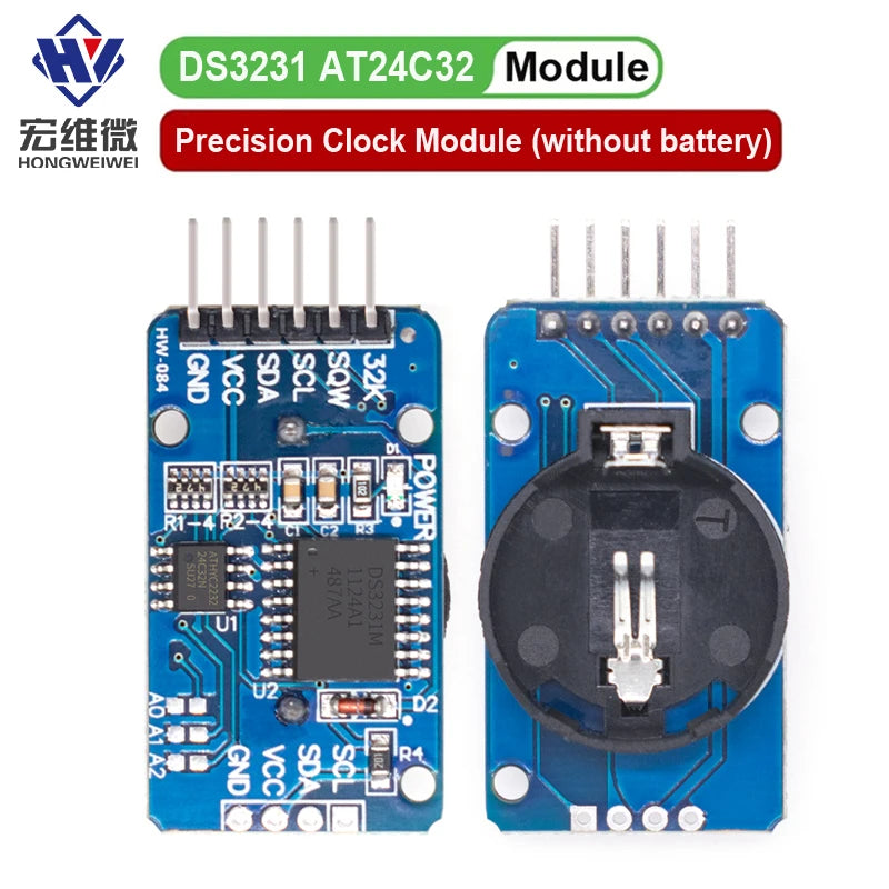 DS3231 AT24C32 IIC Module Precision Clock Module (without battery) DS3 ...