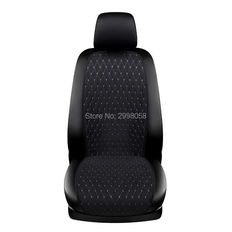 Warm Winter Car Seat Cover Universal Plush Velvet Car Seat Cushion Protector Chair Mat Fits Most Car Or SUV Interior Accessories
