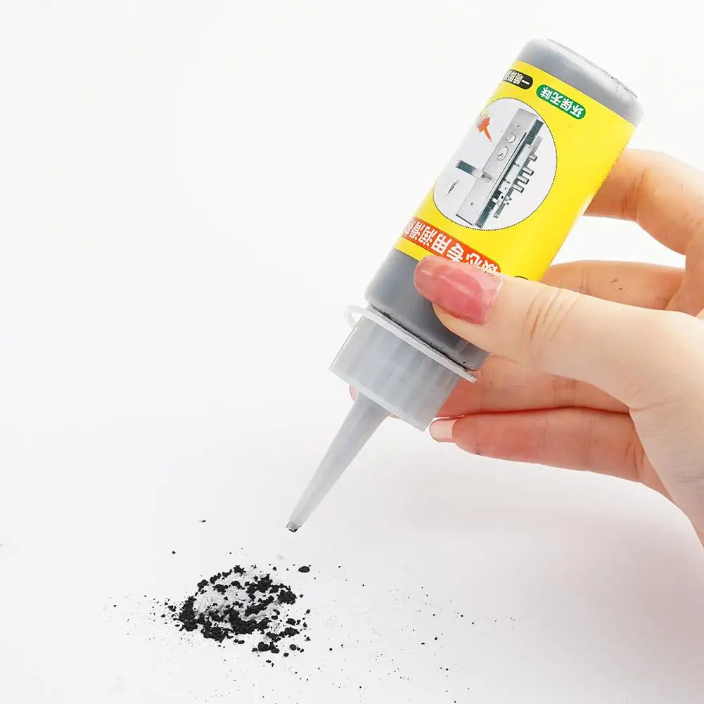 60ml Graphite Powder Lubricant Natural Lock Core Keyhole Lubricant Pencil Powder For Window Keys Door Guide Hinge Lock