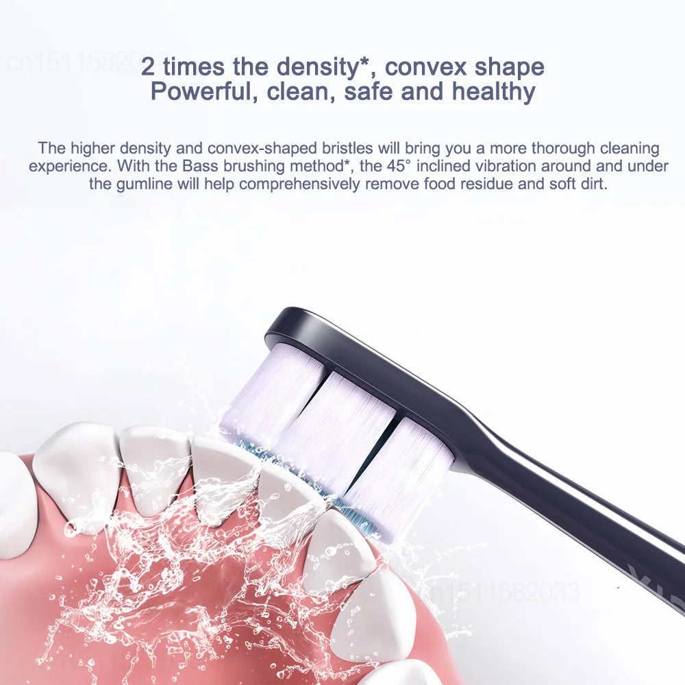 XIAOMI MIJIA T700 Sonic Electric Toothbrush,360° Wireless Charging,3 Modes,Ultrasonic Electric Toothbrushes With 2 Brush Heads