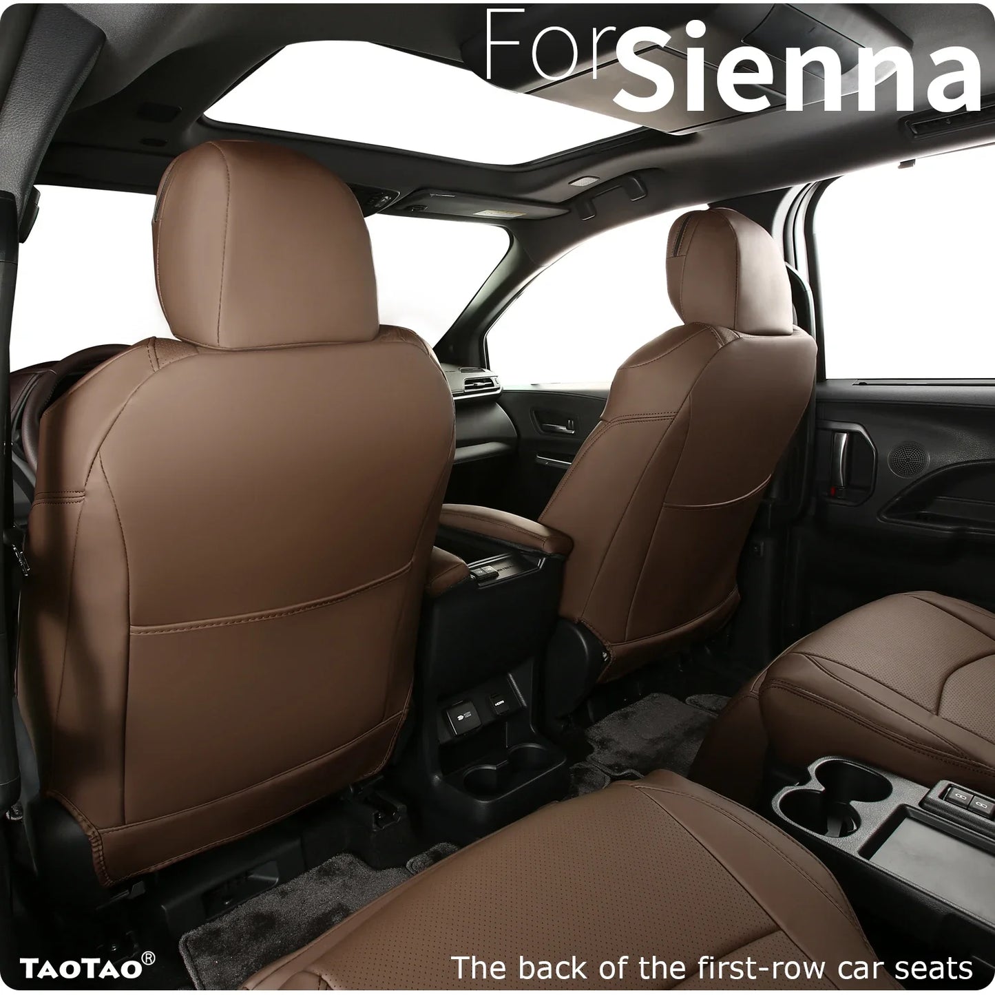 Suitable for Toyota Sienna 2021 2022 2023 2024 car seat covers skin full set truck cover Platinum LE XLE XSE Woodland 7/8 seat