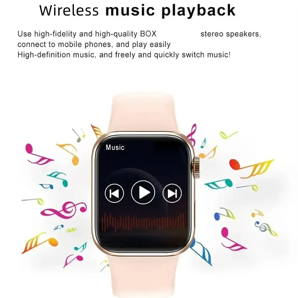 5Pcs Smart Watch Answer Call Music Player Health Sport Bracelet Fitnes NairoMarket