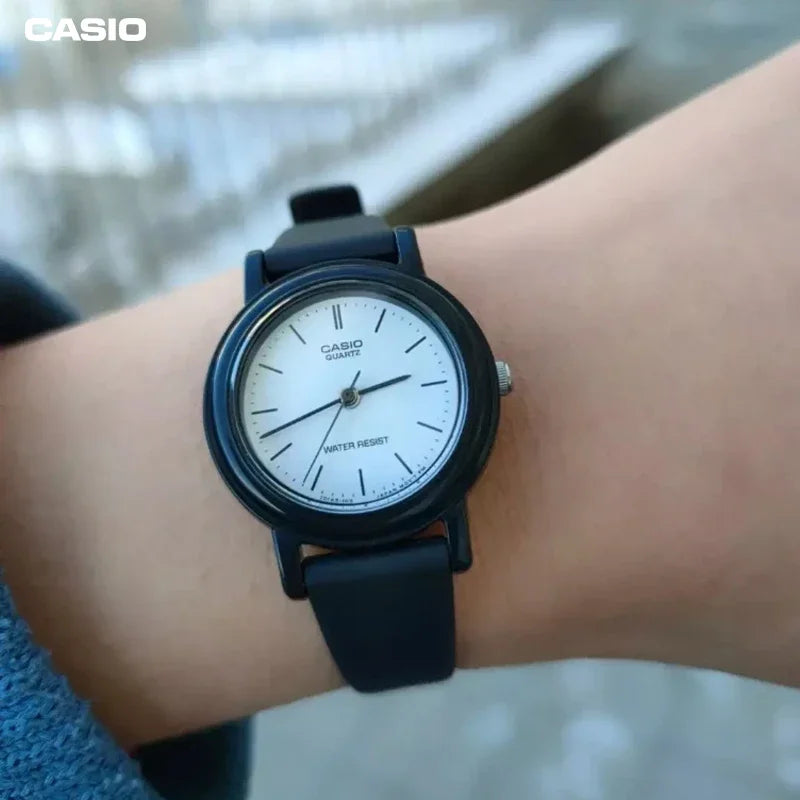 Casio LQ-139AMV/139BMV/139EMV Women's Quartz Watch Waterproof Compact Simple Fine Strap Easy to Read Digital Gift Business Black