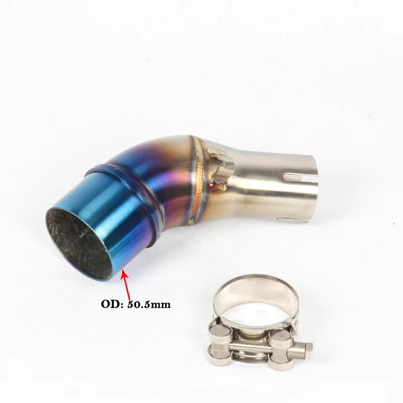 For Yamaha MT-03 YZF R3 R25 2014-2024 Exhaust Pipe 51mm