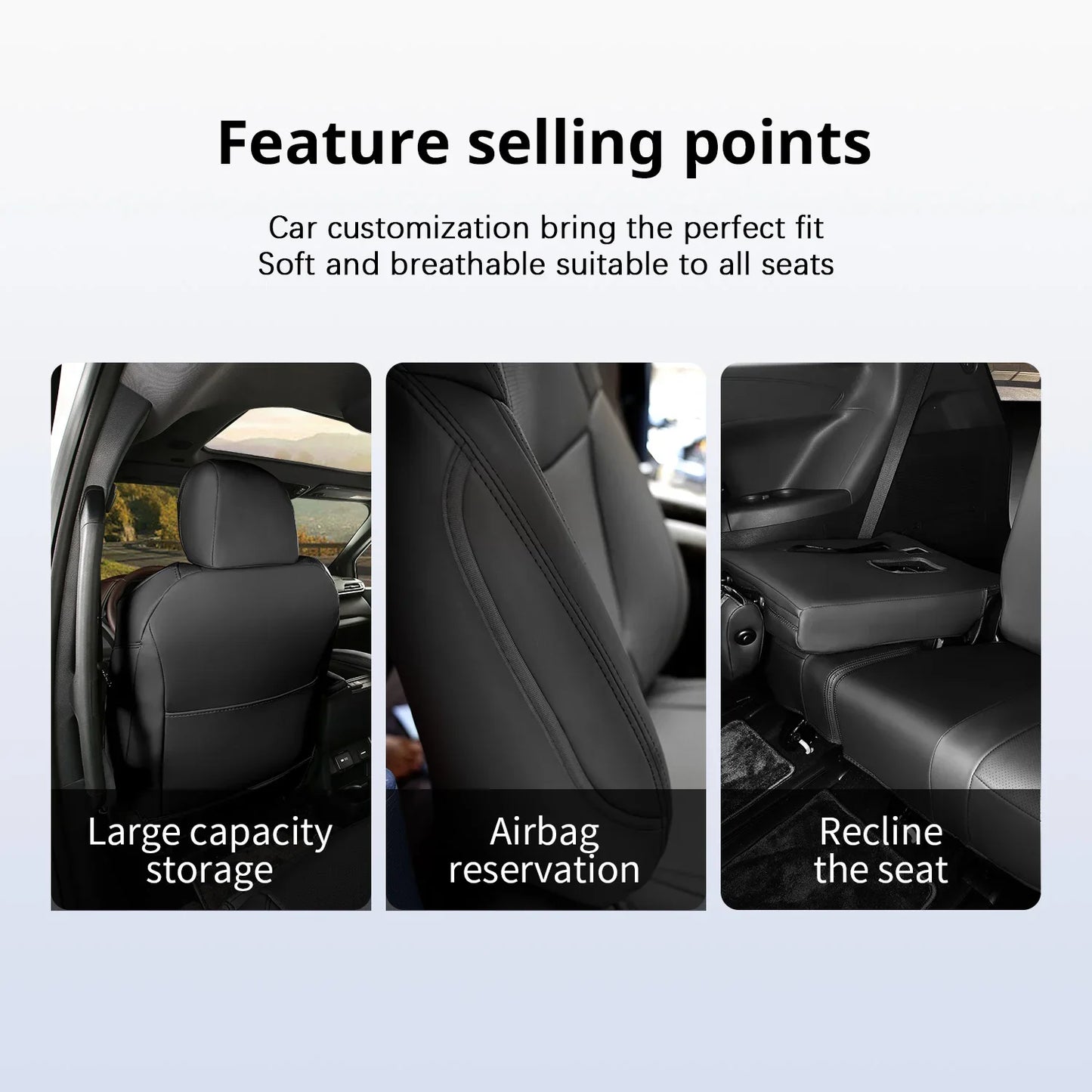 Suitable for Toyota Sienna 2021 2022 2023 2024 car seat covers skin full set truck cover Platinum LE XLE XSE Woodland 7/8 seat
