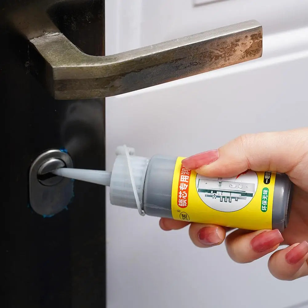 60ml Graphite Powder Lubricant Natural Lock Core Keyhole Lubricant Pencil Powder For Window Keys Door Guide Hinge Lock