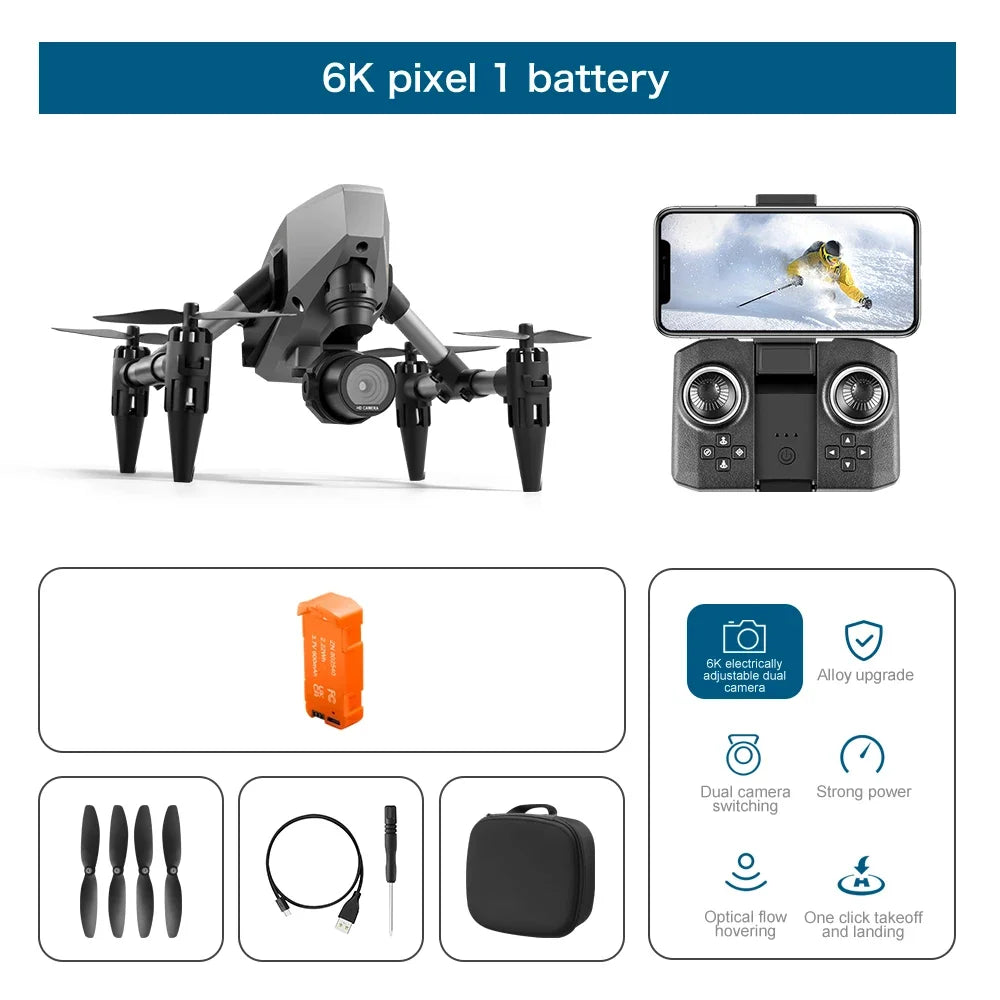 New XD1 Mini Drone FPV Professional 8K Dual Camera 5G WIFI GPS Height NairoMarket