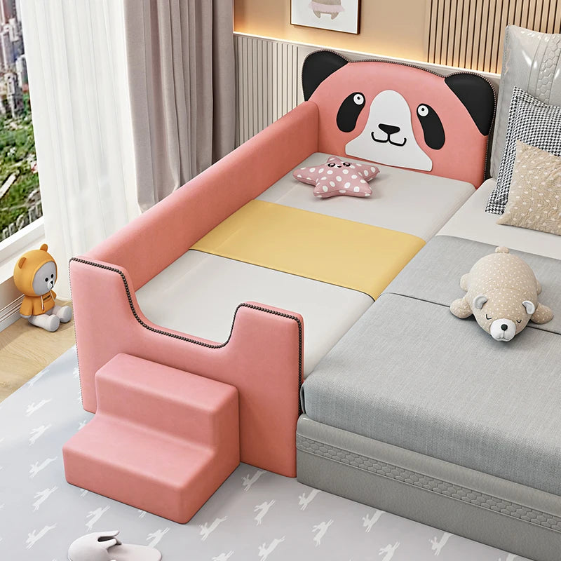 Safety Barrier Kids Bed Girls Railing Platform Luxury Children Beds Si NairoMarket