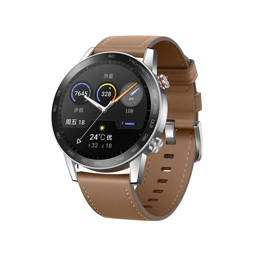 HONOR MagicWatch 2 46mm Smart Watch Global Version Bluetooth Calling Smartwatch 14 Days Battery Life Phone Call Heart Rate GPS