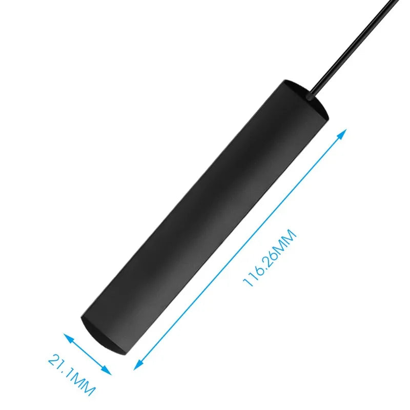 DC 5-12V Car Electronic Radio Antenna Car Hidden Amplified Antenna Signal Amplifier Booster Antena for Car Truck Motorcycle Boat
