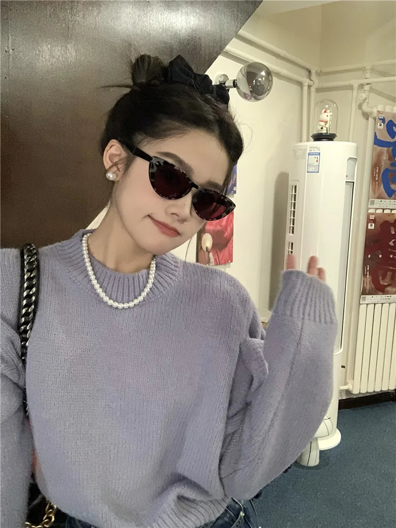 New Vintage Cateye Sunglasses Woman Sexy Retro Small Cat Eye Sun Glasses Brand Round Colorful Eyewear for Female Oculos De Sol