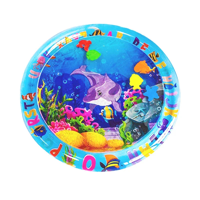 Novel PVC Round Baby Water Play Mat Large Area Baby Water Playing Mat NairoMarket