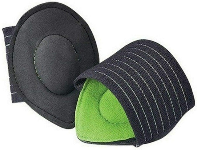 Brace Support Cushioned Foot Pad, Flat Feet Foot Care Pain Relief Wrap Pads, Targeted Pressure Point Relief Fallen Arch Support Cushions