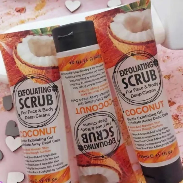Fruit of the Wokali Coconut Exfoliating Face Scrub