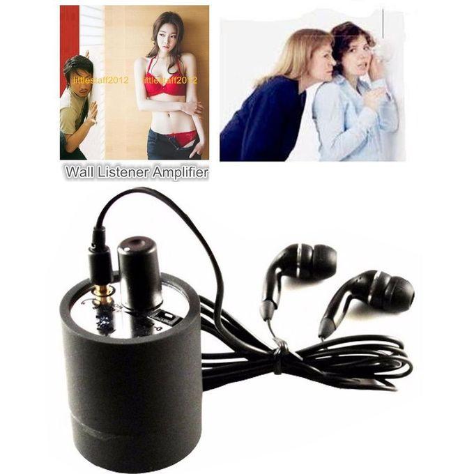 Ear Listen Through Wall Device, Listen Device Microphone Sensitive Voice Spy, Eavesdropping Wall Microphone Voice Spy