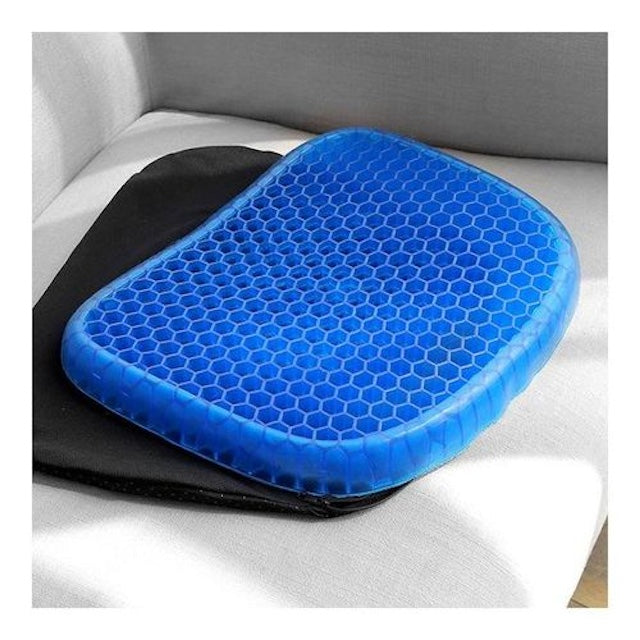 Egg Sitter Support Cushion, Airflow Orthopedic Design Seat Pad, Cooling Grid Honeycombs Sitter Back Support Cushion For Wheelchair, Car, Office