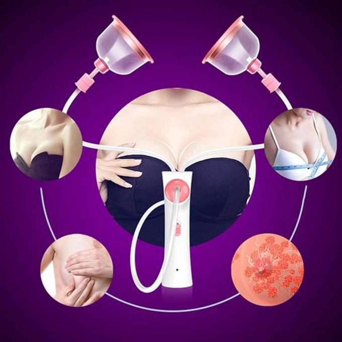Electric Breast Enlargement Vacuum Pump Suction Cup Massager Lifting Machine