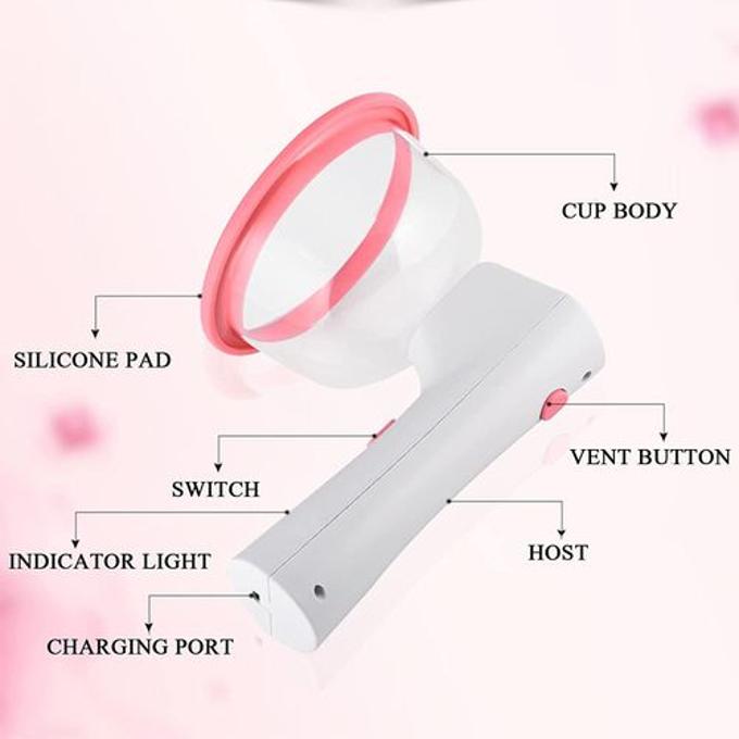 Electric Breast Enlargement Vacuum Pump Suction Cup Massager Lifting Machine