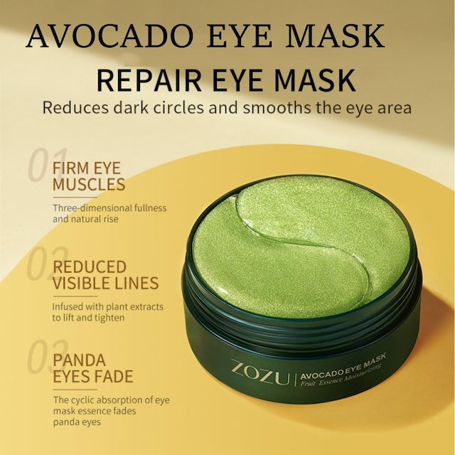 Eye Mask, Under Eye Mask for Dark Circles, Puffy Eye, Eye Bags, Eye Gel Pads, Moisturising Eye Gel Patches - 60 Pieces