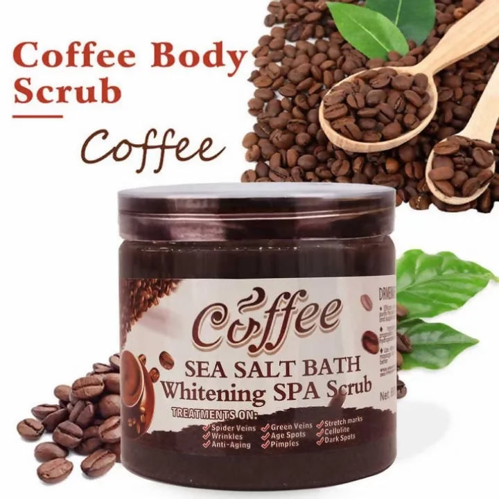 Coffee Sea Salt Bath Whitening SPA Scrub| 350g Urbanglam Scents