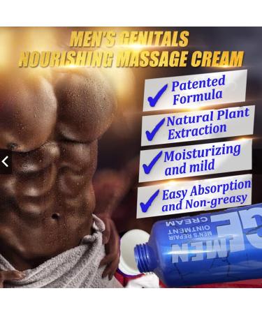 HUGE 60ml Male Men Penis Growth Enlargement Cream Gel, Body Massage Cream Longer and Stronger for Male