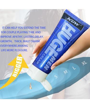 HUGE 60ml Male Men Penis Growth Enlargement Cream Gel, Body Massage Cream Longer and Stronger for Male