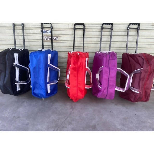 New Fancy Luggage Trolley Bags for Travel, Foldable Cabin Suitcase with Wheels