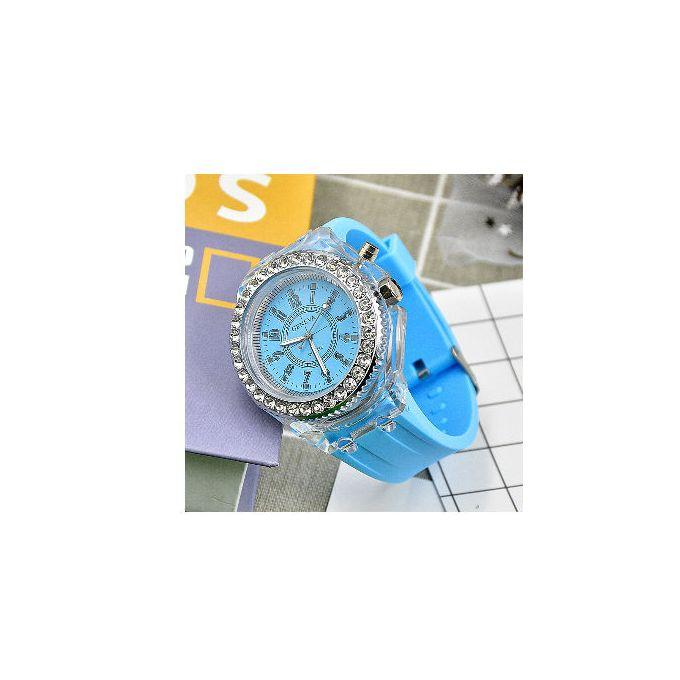 LED Lights Electronic Women Watches Casual Glowing Quartz Wristwatch NairoMarket