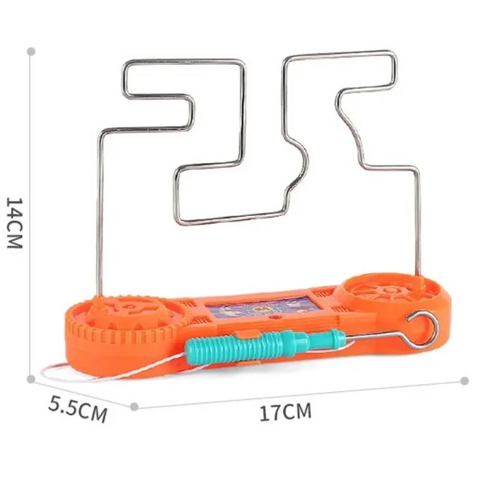 Maze Game Buzz The Wire Game Electric Shock Bump Classic Electric Touch