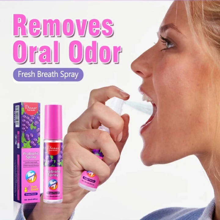 Disaar Probiotic Grape Flavor Oral Freshener - 20ml
