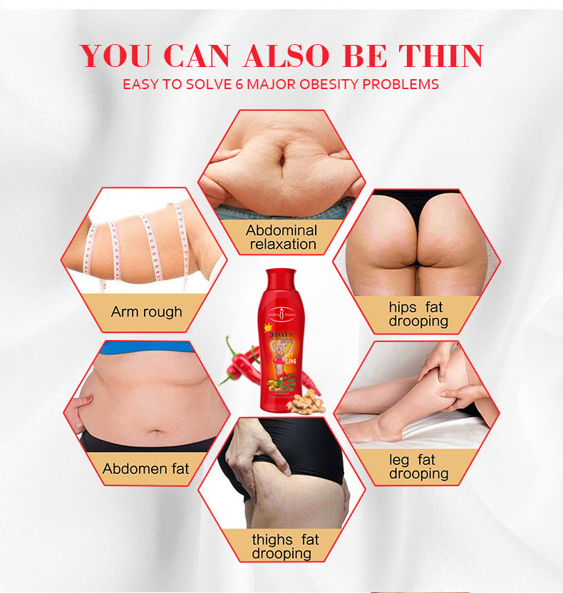 Aichun Beauty-Slimming Cream 3 Days Hot Long Chilli and Ginger