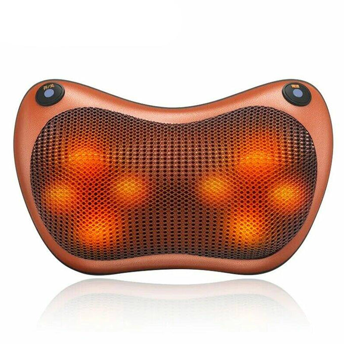 Massage Pillow With Heat Balls ,Neck Massager Shoulder Massager Back Massager For Home,Office And Car Use