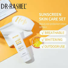 Dr. Rashel Anti-aging 60++ SPF Sun Protection Moisture Sun Spray + After sun soothing and cooling gel + Moisture Sun cream [3 Piece Set]